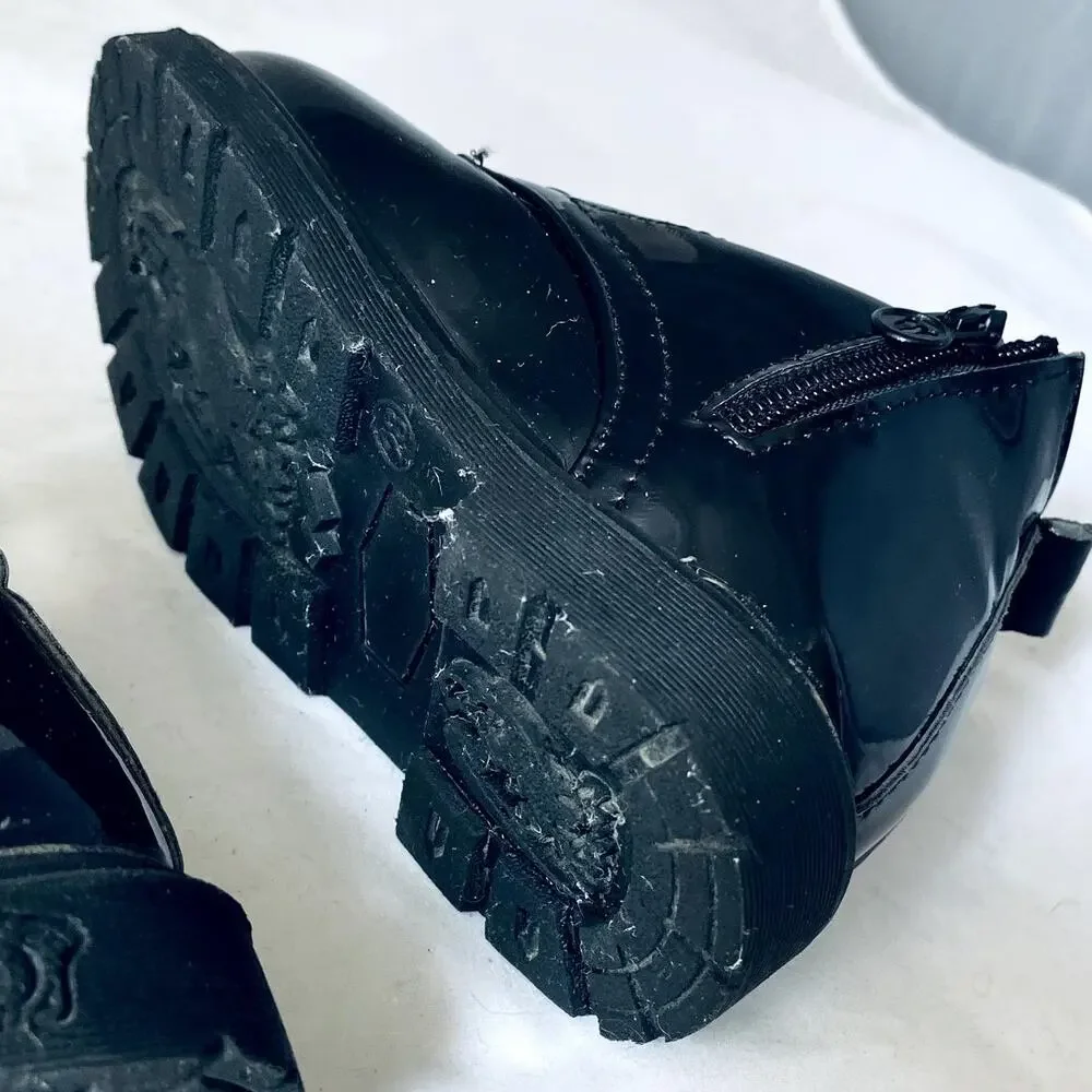 Dinimigi unisex  rain boots shoes EU 28 (11 USA) Black Kids